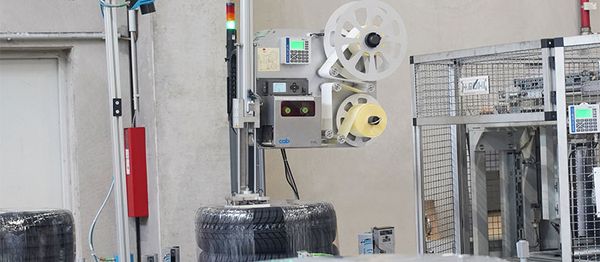 Label printer for tires - REA LABEL DS